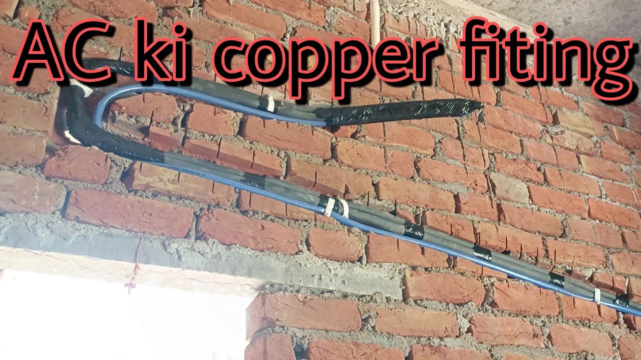 AC Copper piping 