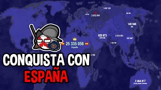 ESPAÑA conquista EL MUNDO en Territorial.io