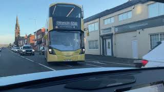 Bee network go north west wrightbus eclipse Gemini 3 b5lh 3028 BL65 YZG on the 534 