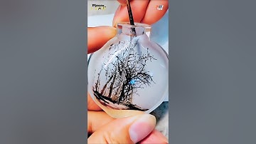 Bottle Art: Create a Stunning Masterpiece #shorts