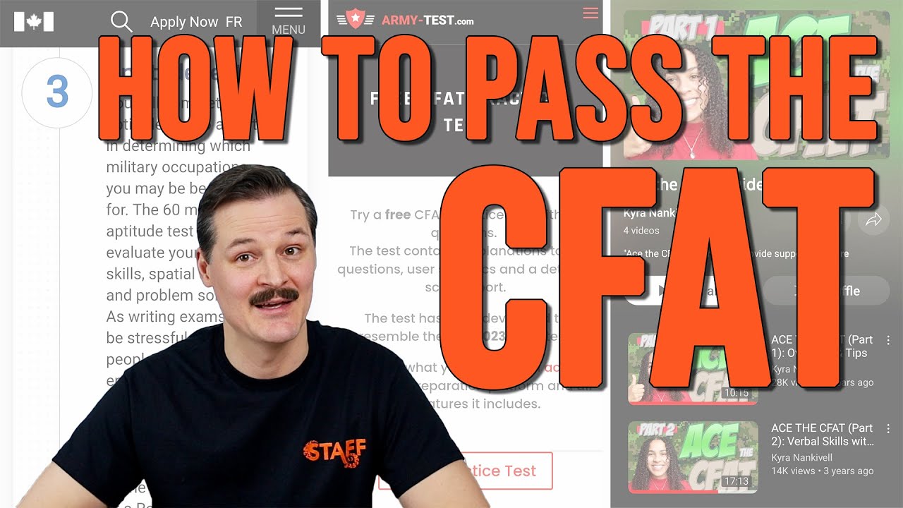 How To Pass The CFAT Canadian Forces Aptitude Test YouTube