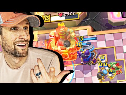 I played THE TOP DECK and DIDN'T LOSE / Clash Royale