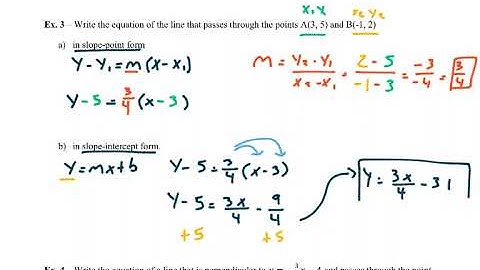 Linear Functions: Lesson 4.2