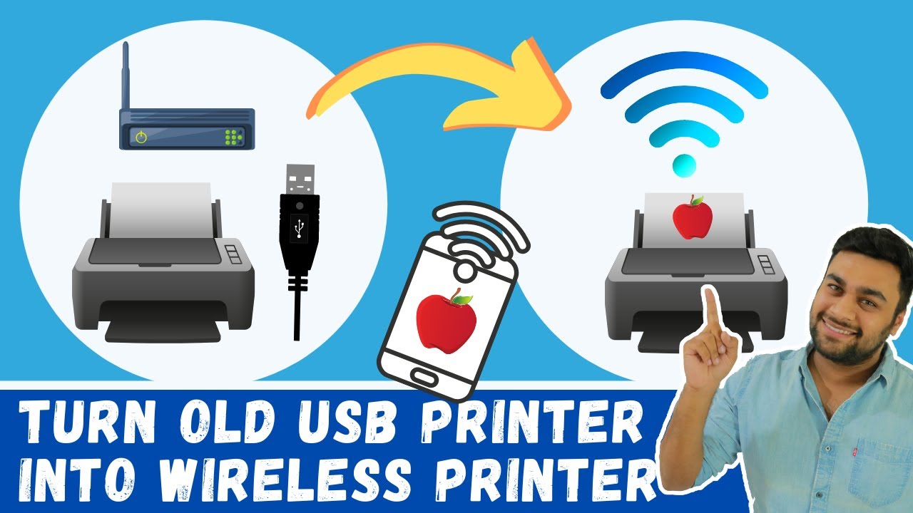 Infer discount Joint Turn Any Old USB Printer Into A Wireless Printer With A Router | Ft Huawei  + Hp M1005 MFP - YouTube