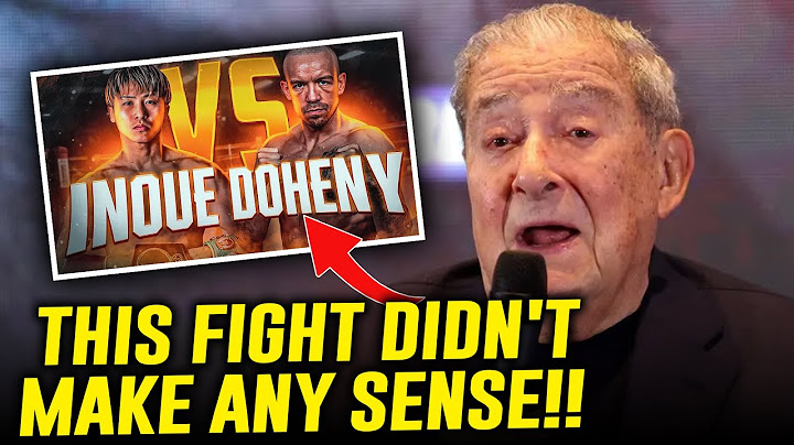 Boxing PROS Reaction on Naoya Inoue VS TJ Doheny Mismatch