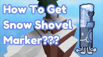 How To Get SNOW SHOVEL MARKER *NEW* in Find The Markers Roblox 2025