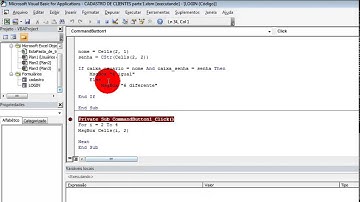 Excel Avançado - Criar um cadastro de clientes - aula 4 - parte 10/12