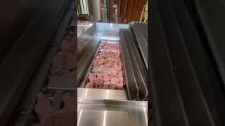 Lava rock grill with cabinet!!#restaurant