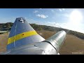 3 Mustangs flying together with slow mo landings
