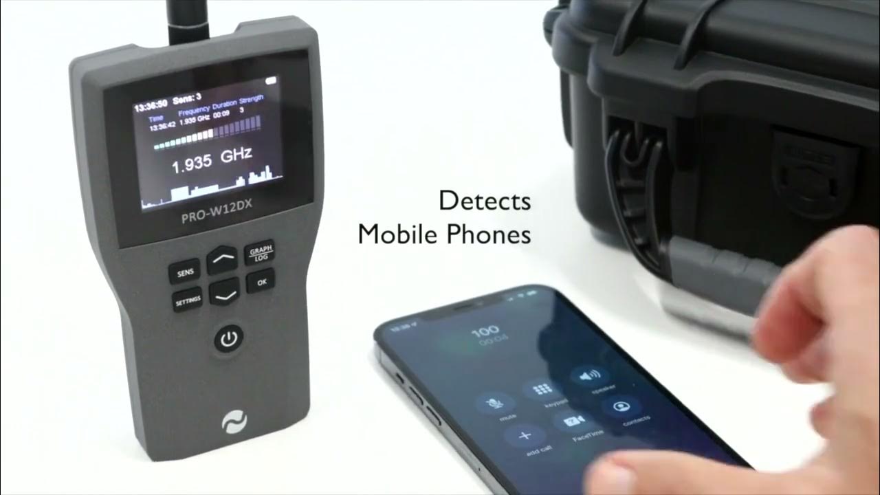 RF Detector PRO W12DX JJN TSCM Equipment YouTube