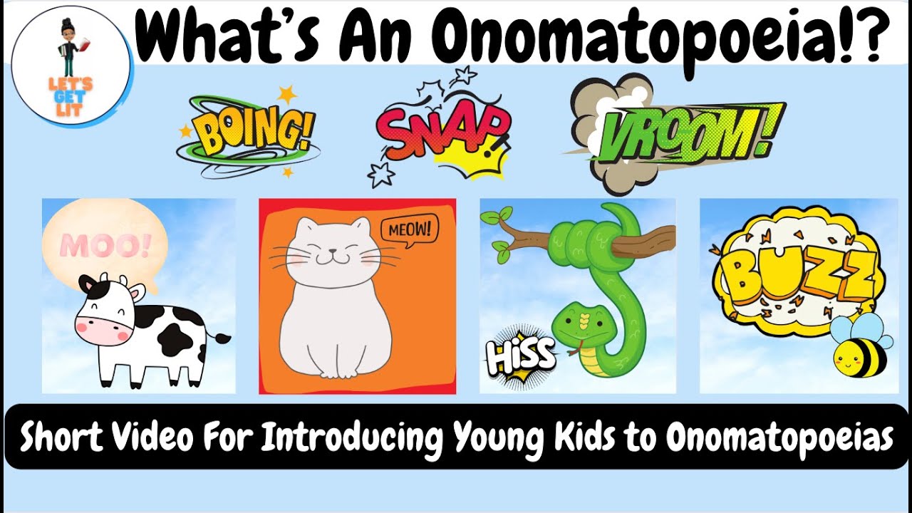 Examples of Onomatopoeia for Kids