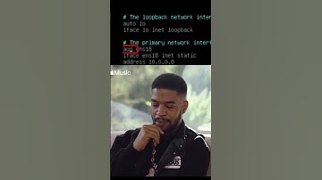 I configure my Ubuntu network interface config file – He is disappointed by my syntax error !