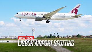 🔴 Lisbon Airport LIVE Plane Spotting | Aeroporto de Lisboa ao Vivo