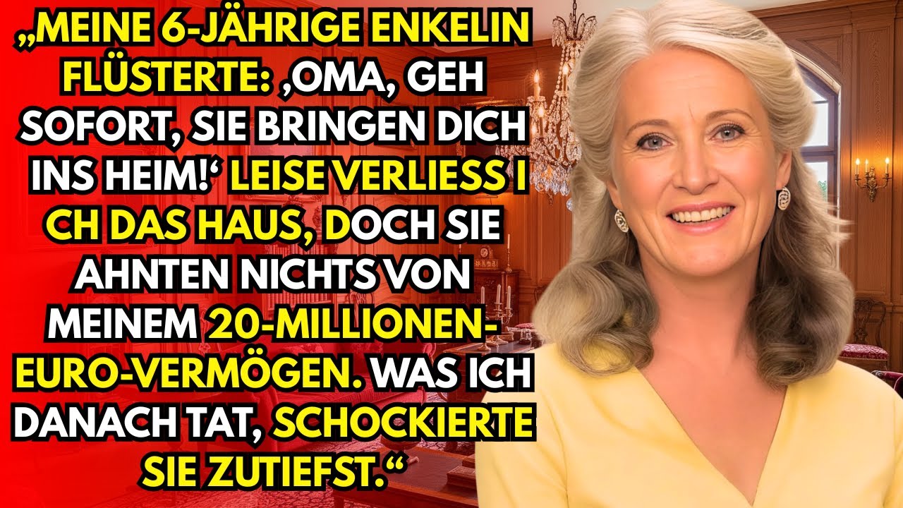 „Mit 59 entdeckte ich, dass meine eigene Tochter mich in ein Heim abschieben wollte, nur um mein Haus zu verkaufen. Sie und ihr Mann saßen am Küchentisch und planten meinen Ruin, während ich still...