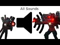 Infected Titan Speakerman (All Sounds 1/2)