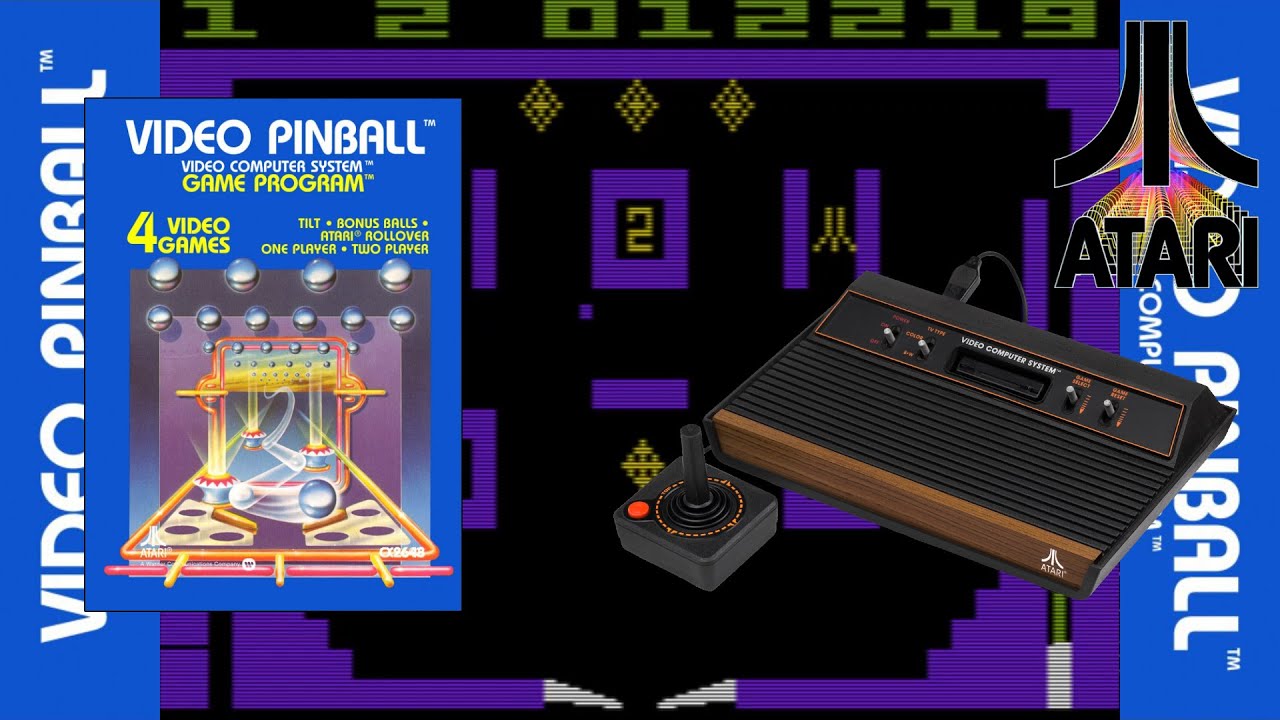 Video Pinball [Atari 2600] (1979) - YouTube