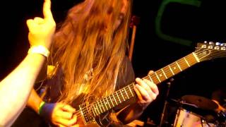 Nunslaughter performing Satanic Slut at WCSBs Masquerade Ball at Cleveland Public Theatre