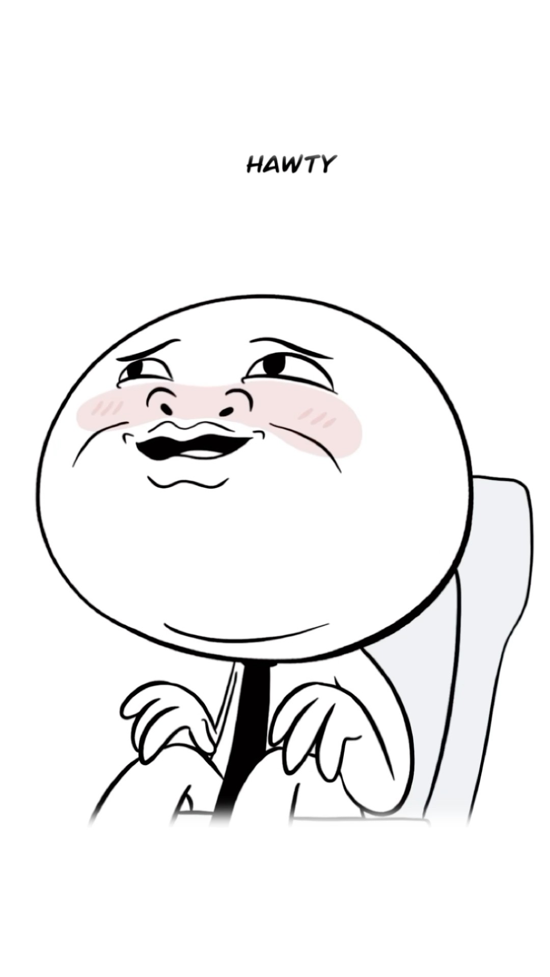 I Think Youre Such A Hotty ? (Animation Meme) #shorts