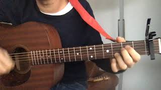Video thumbnail of "wonn i donn hoam kimm chris steger gitarre lernen guitar lesson"