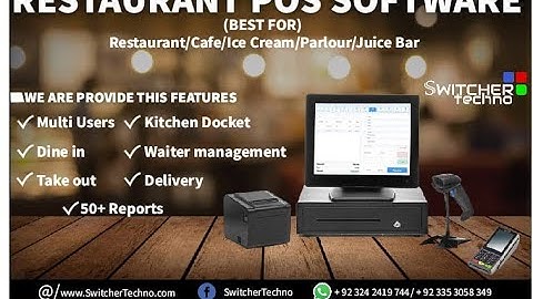 Restaurant Billing POS Management Software - With Inventory Control, Pakistan # 1 Restaurant POS