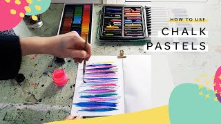 Teaching Art: How to Use Chalk Pastels with Kids 