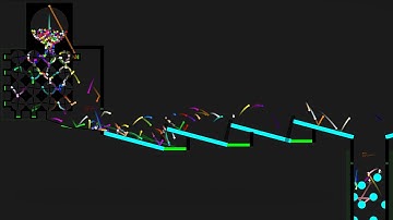 Breaking The Wall Marble Race in Algodoo - Thc Game Mobile