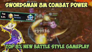 Swordsman 8M CP with New Battle Style | Is It Still Good for PVP? - Ni No Kuni Crossworlds