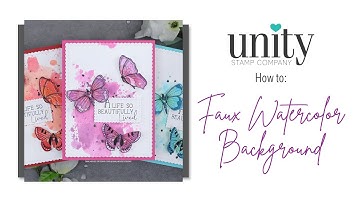 Unity Quick Tip: Faux Watercolor & Paper Wings
