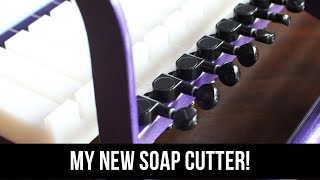 My New Soap Cutter!!! (Demo and Tips) | Royalty Soaps