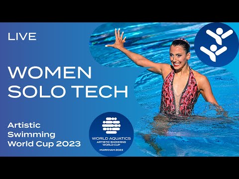 LIVE, Women Solo Technical, Artistic Swimming World Cup 2023