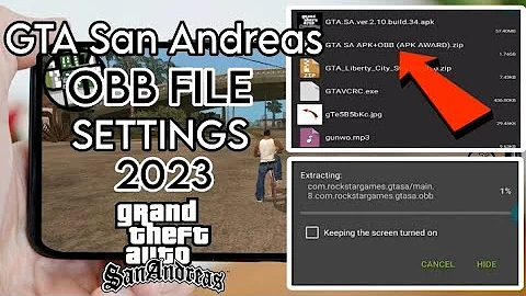 How To Setup/Extract GTA SA OBB File using Zarchiver (2023)