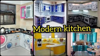 احدث اشكال والوان مطابخ مودرن بتصميمات رووووعه 2024 / modern kitchen design