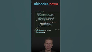 Combininig Filters / Predicates with and() #java #shorts #coding #airhacks