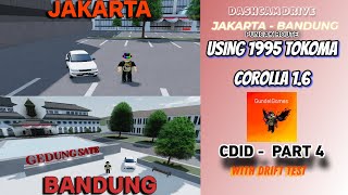 Download lagu Dashcam Drive | Jakarta - Bandung | with 1995 Tokoma Corolla 1.6 | CDID - Part 4