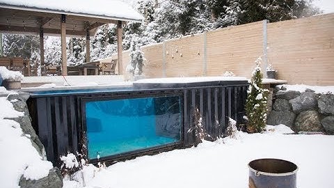 Cool Shipping Container Swimming Pools