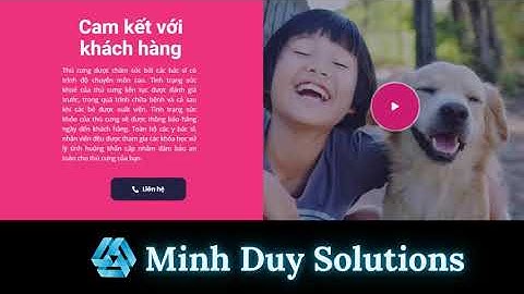 Demo website thú cưng