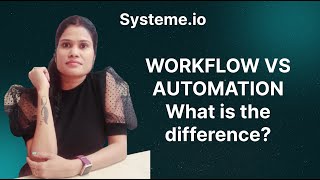 Systeme.io Workflow vs Automation: What’s the Difference