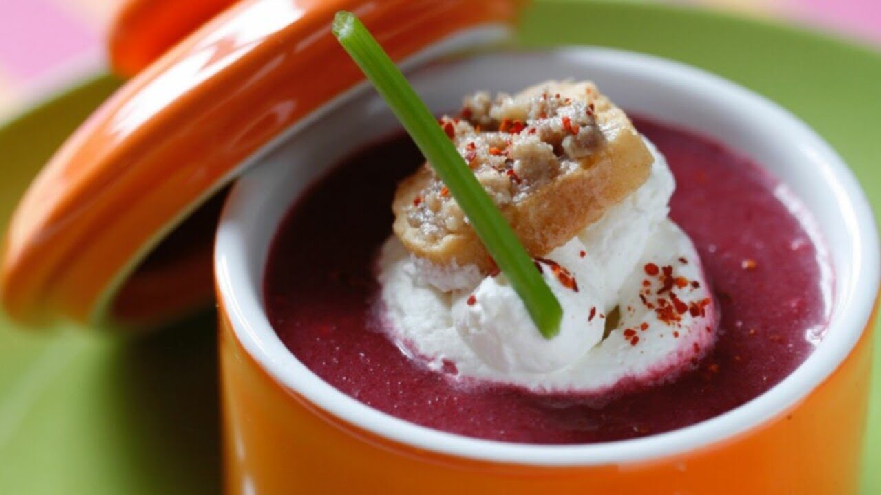 Recette Gaspacho de betterave YouTube
