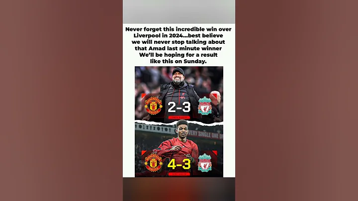 Man United 4-3 Liverpool - The CRAZIEST FA Cup Match Ever! 🤯 #mufc #lfc #football #shorts