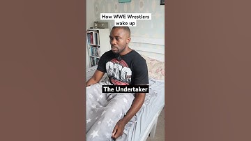 How WWE Wrestlers would wake up… #shorts