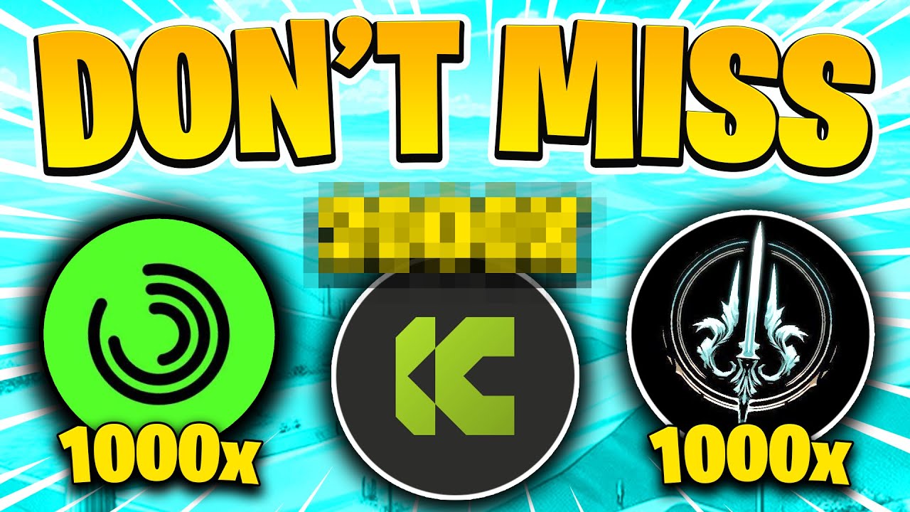 Top 3 MICRO CAP Altcoins That Have 1000x Potential (DON'T MISS) - YouTube