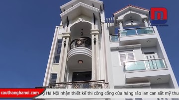 Lan can sắt mỹ thuật thi công và lắp đặt tại Đông Anh Hà Nội giá rẻ