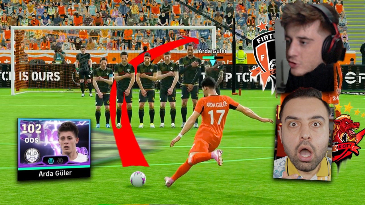 ARDA *frikik* GÜLER! EFSANE FRİKİK GOL! EL Pesico 2026 ! Ümidi vs Emjan