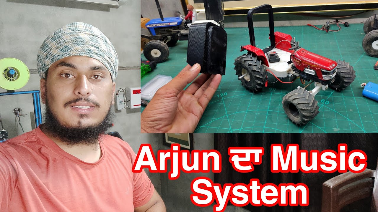 Arjun Sound System Arjun tractor Model da Music system - YouTube