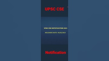 Upsc cse notification 2023|Release date|one time registration #shorts #upsc #notification #viral