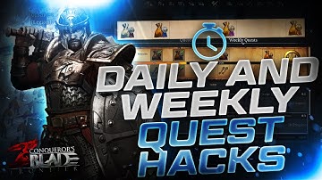 Conquerors Blade | General Guide 2 | Daily and Weekly Quests