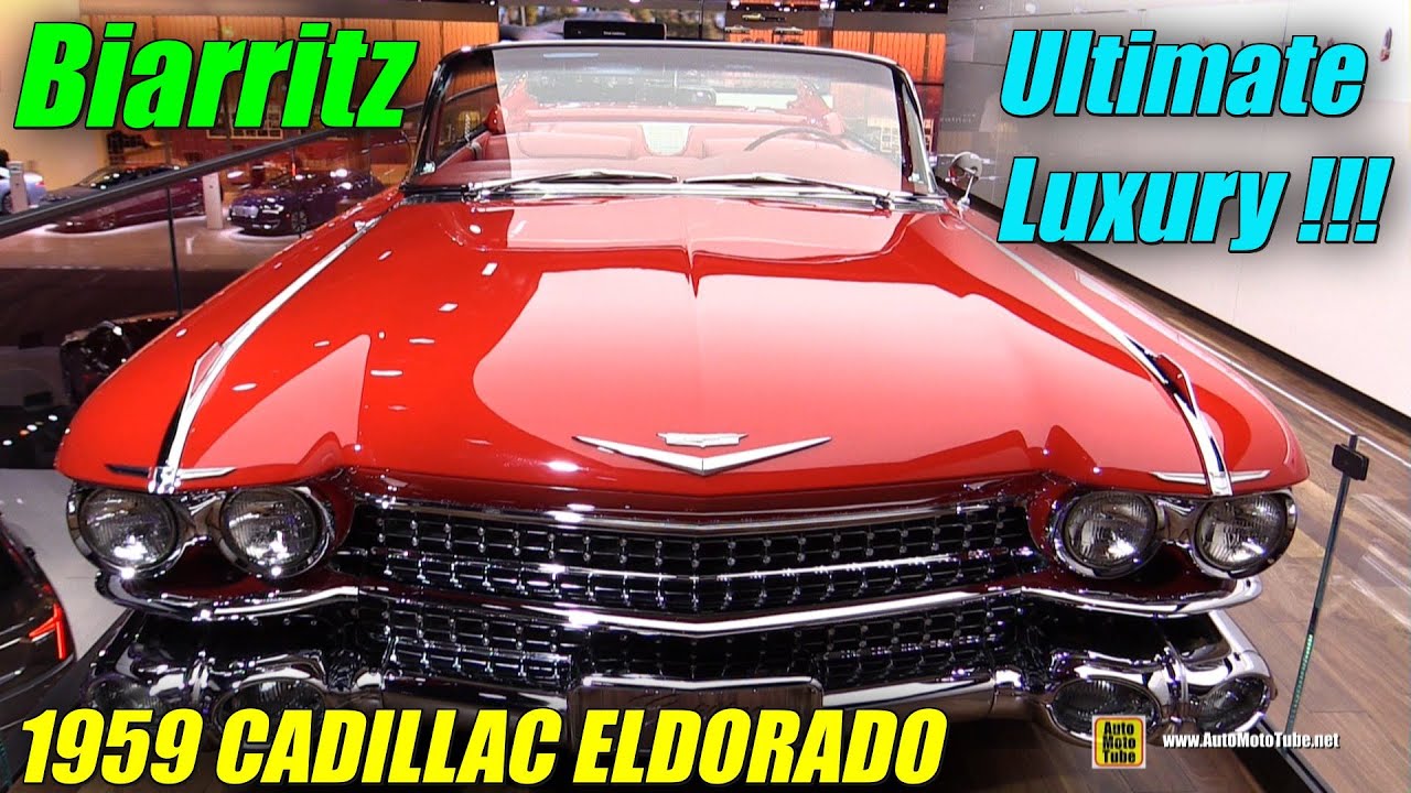 1959 Cadillac Biarritz Convertible Exterior And Interior Walkaround 2019 Detroit Auto Show