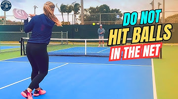 1 Reason Why Players Hit Drives Into The Net: How To Fix