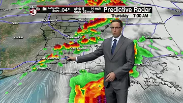 Eric's weather forecast 6pm 4-24-19
