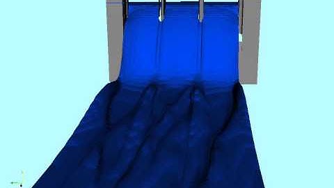 Eildon Dam CFD Simulation performed in HELYX®